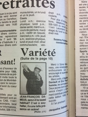 Jean-François Daméus (rappeur de montréal-nord) 1988