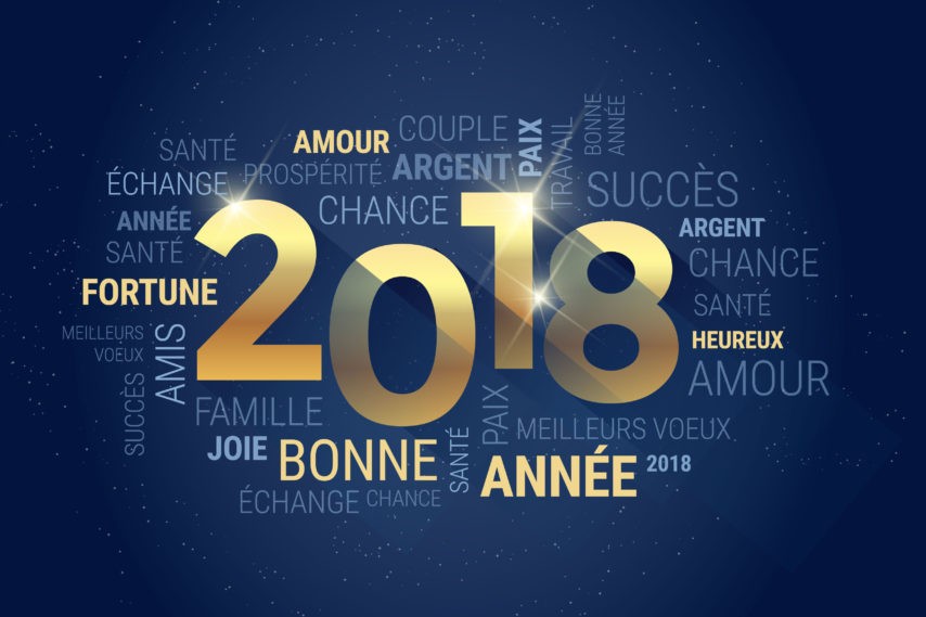 BONNE ANNÉE 2018