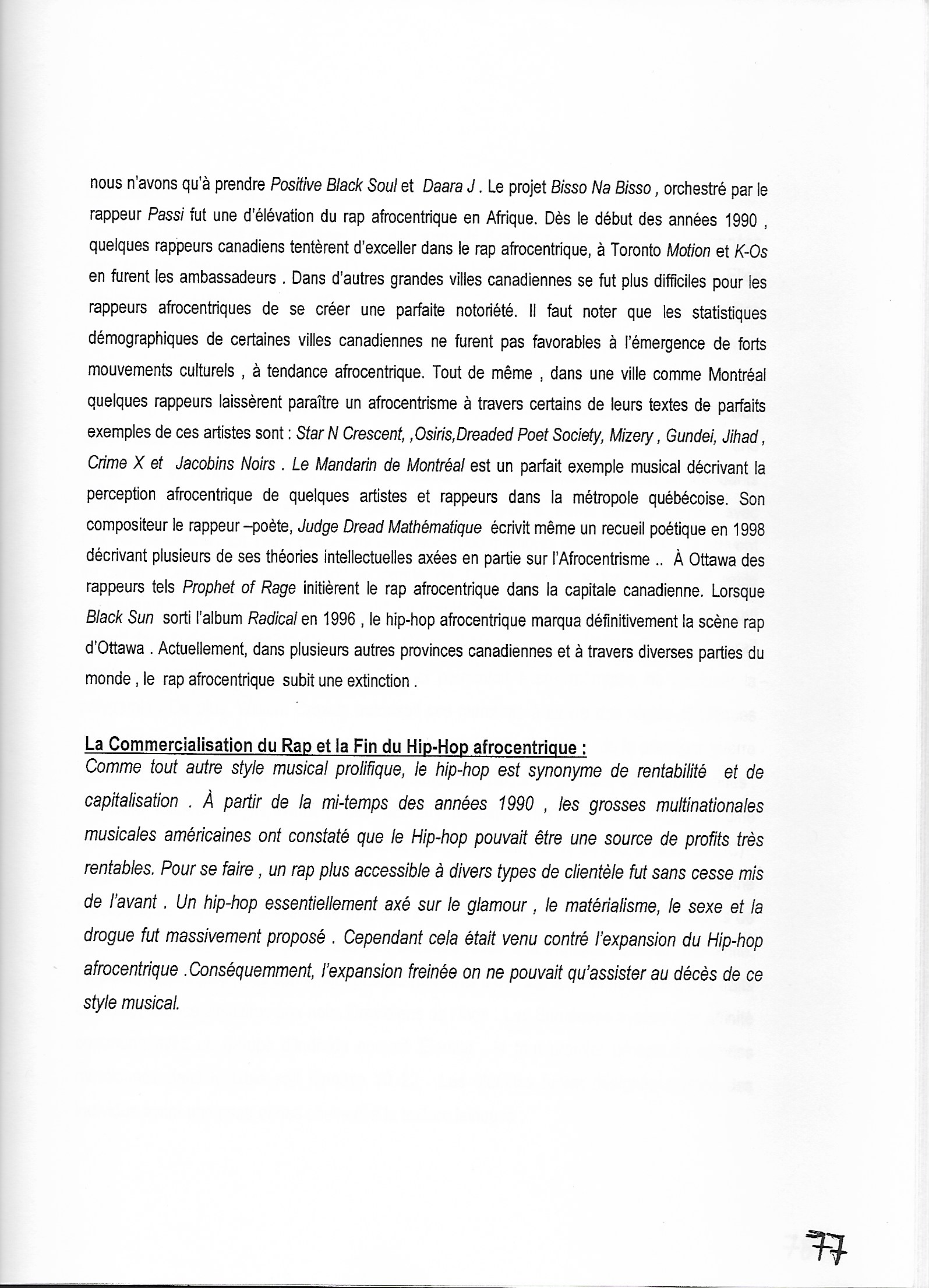 KAPOIS LAMORT (LIVRE SUR IDÉO 2005)