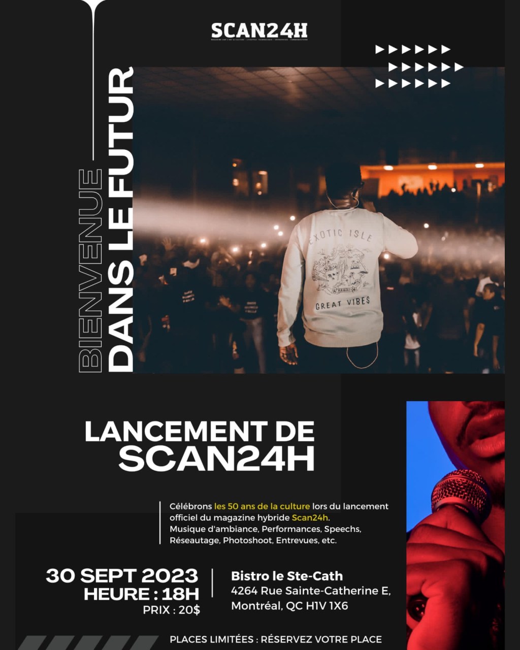 Soirée lancement du&nbsp;Scan24H.com